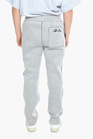 Reversible Casual Pants with Embroidery