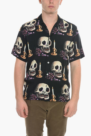 MEMOTO MORI Shirt with Skull Motif
