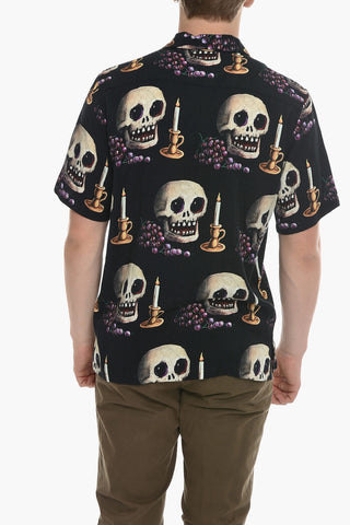 MEMOTO MORI Shirt with Skull Motif