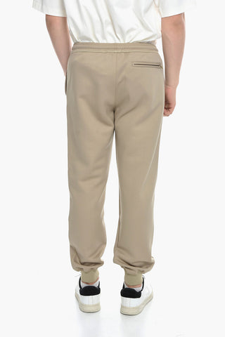 Wool Blend Sweatpants with Cuffs