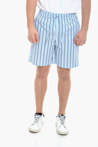 Shorts DEVON A righe Awning con Elastico in Vita