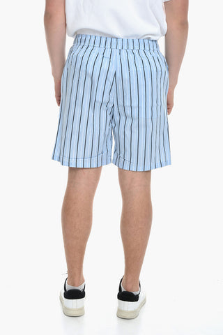 Shorts DEVON A righe Awning con Elastico in Vita