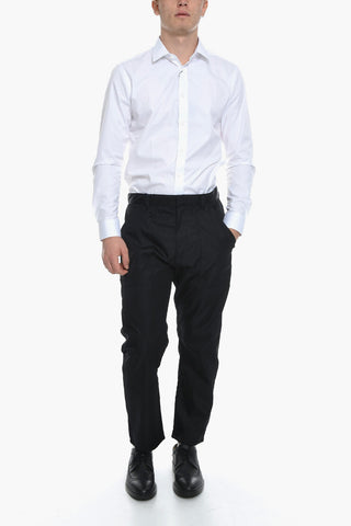 Joggers in Nylon con Logo Patch sul Retro