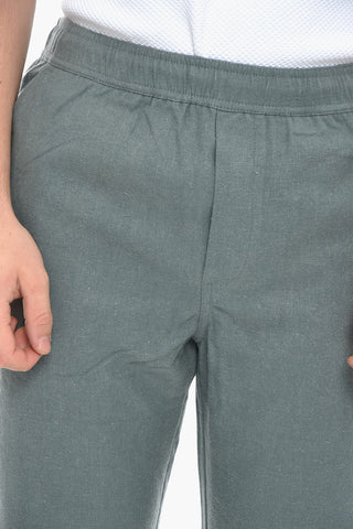 Hemp Blnd JABARI Pants with 4 jetted pocket