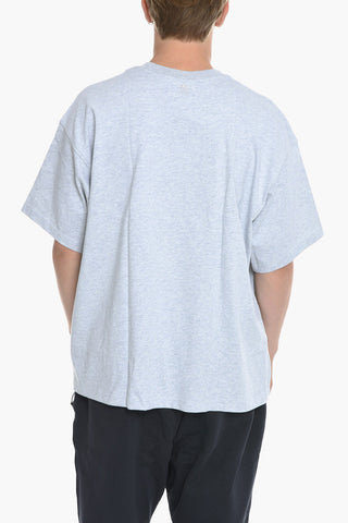 HUMAN RACE Solid Color Crew-neck T-Shirt