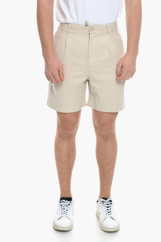Shorts HAMMEL In Misto Canapa con una Pince