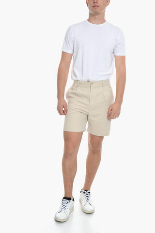 Shorts HAMMEL In Misto Canapa con una Pince