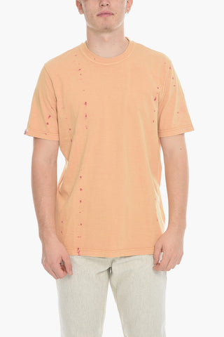 Overdyed Effect T-JUST-E25 Crew-neck T-Shirt