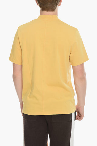 Solid Color NORSBRO Crew-neck T-Shirt with Printed Logo
