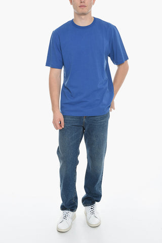 Solid Color HUGO Crew-neck T-Shirt