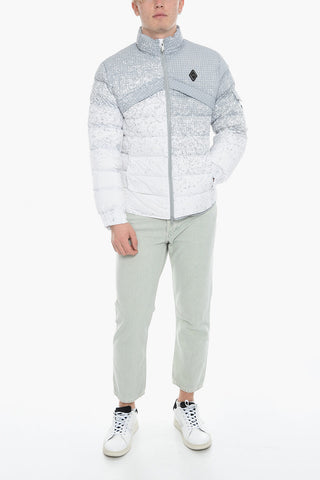 Gradient Effect Padded Jacket