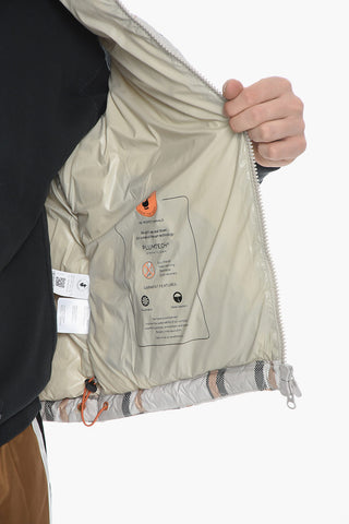 Checked Plaid SLEEVELESS PUCK15 ZEV Padded jacket