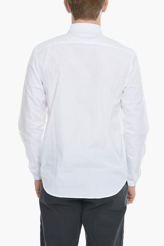 Spread-Collar Cotton S-BILL Shirt