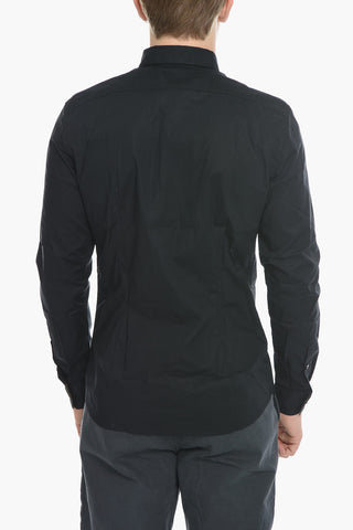 Classic Collar Slim Fit S-NAP Shirt with Hidden Closure