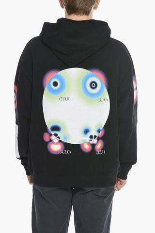 gradient Effect Printed Hoodie