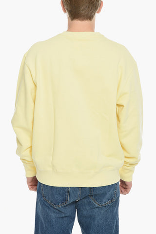 HUMANRACE Cotton Crew-Neck Sweatshirt with Embossed Logo