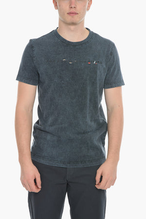 Crew Neck T-Shirt T-DIEGOR-E5 Vintage Effect