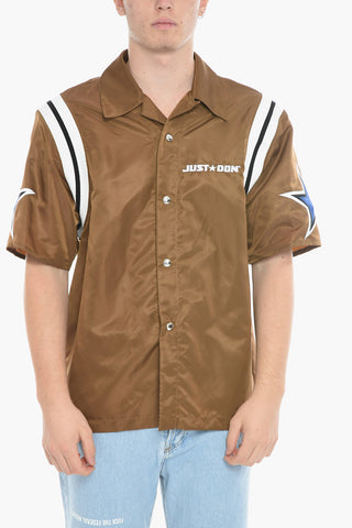 Short Sleeve Nylon Overshirt