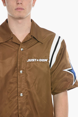 Short Sleeve Nylon Overshirt