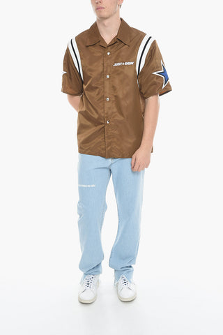 Short Sleeve Nylon Overshirt