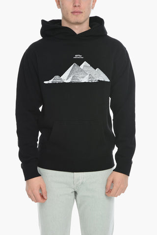 Cotton MYSTERY SCHOOL Hoodie With Print