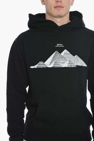 Cotton MYSTERY SCHOOL Hoodie With Print