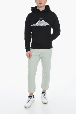 Cotton MYSTERY SCHOOL Hoodie With Print