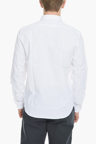 Camicia S-BILL in Cotone con Collo Italiano E taschino