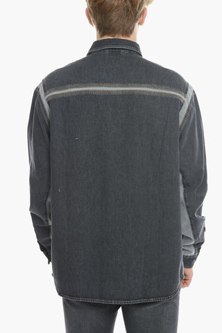 Two Tone Denim D-HOR-FS Overshirt