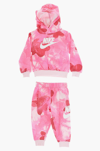 Cotton Fleece Hoodie and Joggers Set