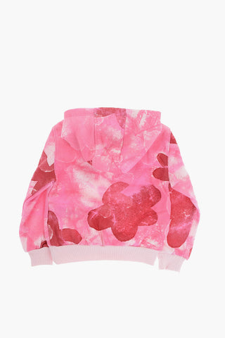 Cotton Fleece Hoodie and Joggers Set