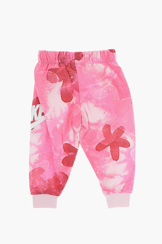 Cotton Fleece Hoodie and Joggers Set