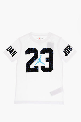 AIR JORDAN Printed 23 SPECKLE Crew-neck T-Shirt