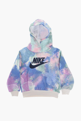 Tie-Dye Effect Hoodie and Joggers Set