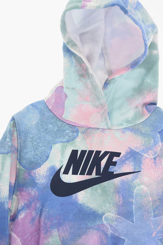 Tie-Dye Effect Hoodie and Joggers Set
