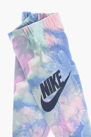 Tie-Dye Effect Hoodie and Joggers Set