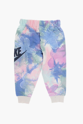 Tie-Dye Effect Hoodie and Joggers Set