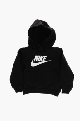 Fleeced Cotton Hoodie and Joggers Set