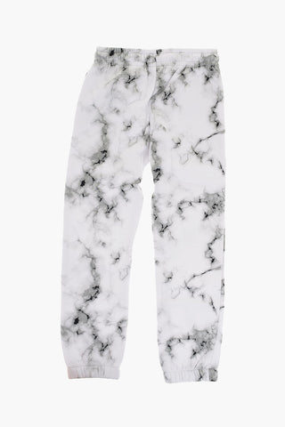 AIR JORDAN Cotton Fleece Joggers with Acid-Wash Effect