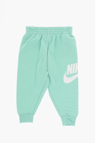 Solid Color Fleeced Cotton Hoodie and Joggers Set