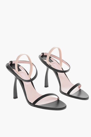 Comma-heeled FANTASIA Sandals with Removable Sock 12cm