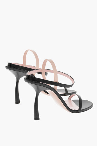 Comma-heeled FANTASIA Sandals with Removable Sock 12cm
