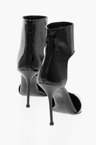 Patent Leather HARNESS PUNK Sandals with Stiletto Heel 11cm