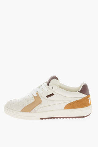 Calfskin UNIVERSITY Sneakers with Openwork Detail