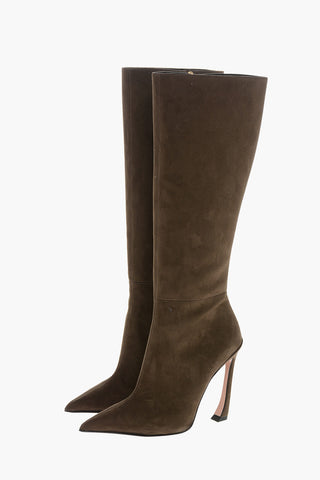 LUDOVIC DE SAINT SERNIN Stivali Alti NADJA in Eco-suede 11cm