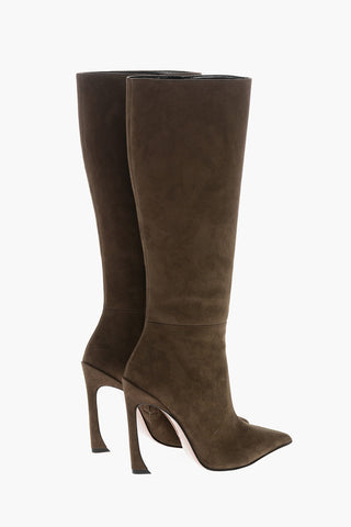 LUDOVIC DE SAINT SERNIN Stivali Alti NADJA in Eco-suede 11cm
