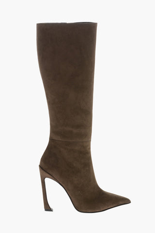 LUDOVIC DE SAINT SERNIN Stivali Alti NADJA in Eco-suede 11cm