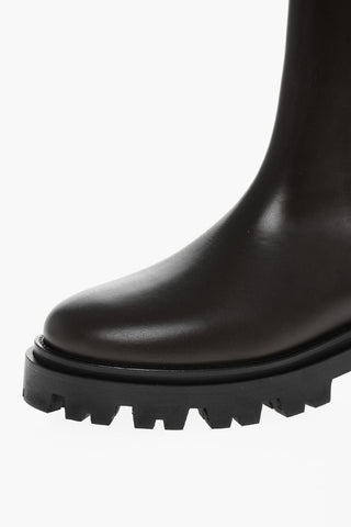 Stivali Chelsea Mid MAXI CHUNKY in Pelle