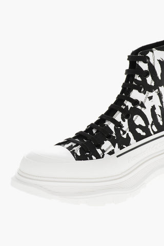 Sneakers Alte TREAD SLICK con Motivo Graffiti