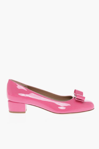 Buckle Patent Leather VARA Ballet Flats 3cm
